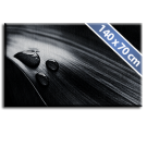 Ihr Foto auf Leinwand 140x70cm