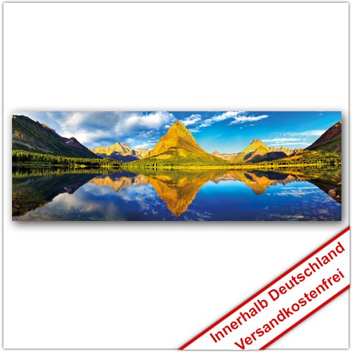 Leinwanddruck - Motive: Bergsee 002