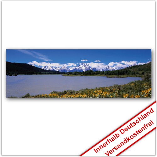 Leinwanddruck - Motive: Bergsee