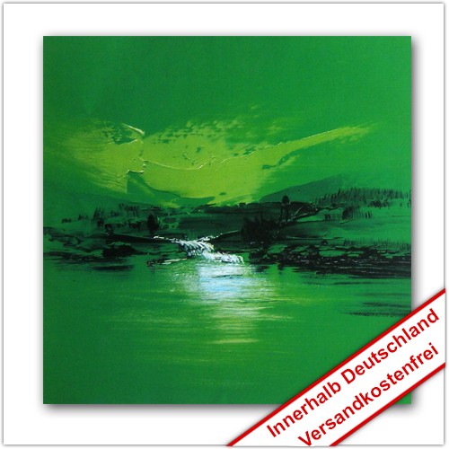 Leinwanddruck Motiv: Grüne Landschaft