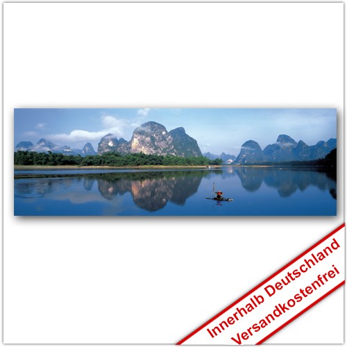 Leinwanddruck - Motive: Li Jiang Fluss - China