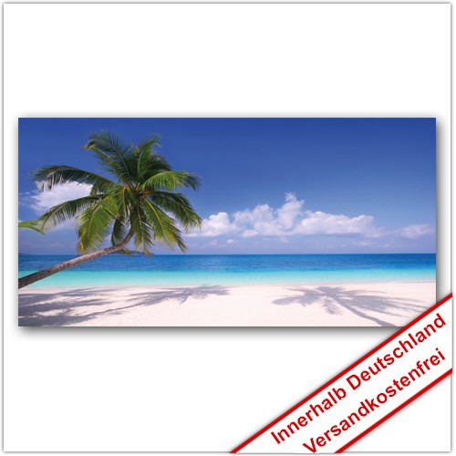 Leinwanddruck - Motive: Palmen Strand