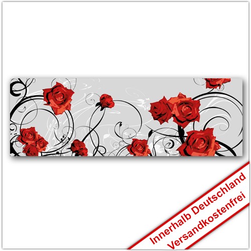 Leinwanddruck - Motive: Rosen Ranke
